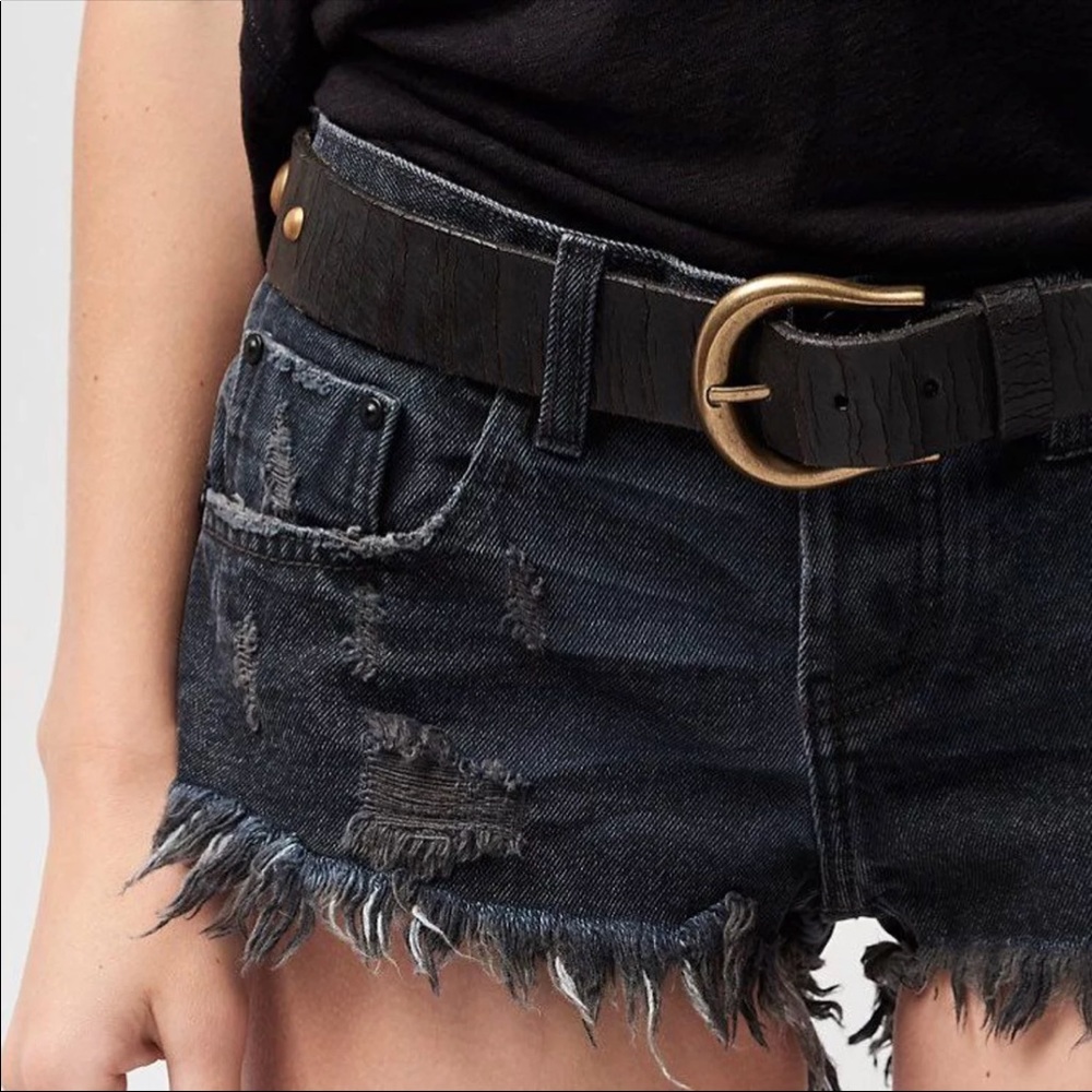 One Teaspoon Black Bonita’s shorts